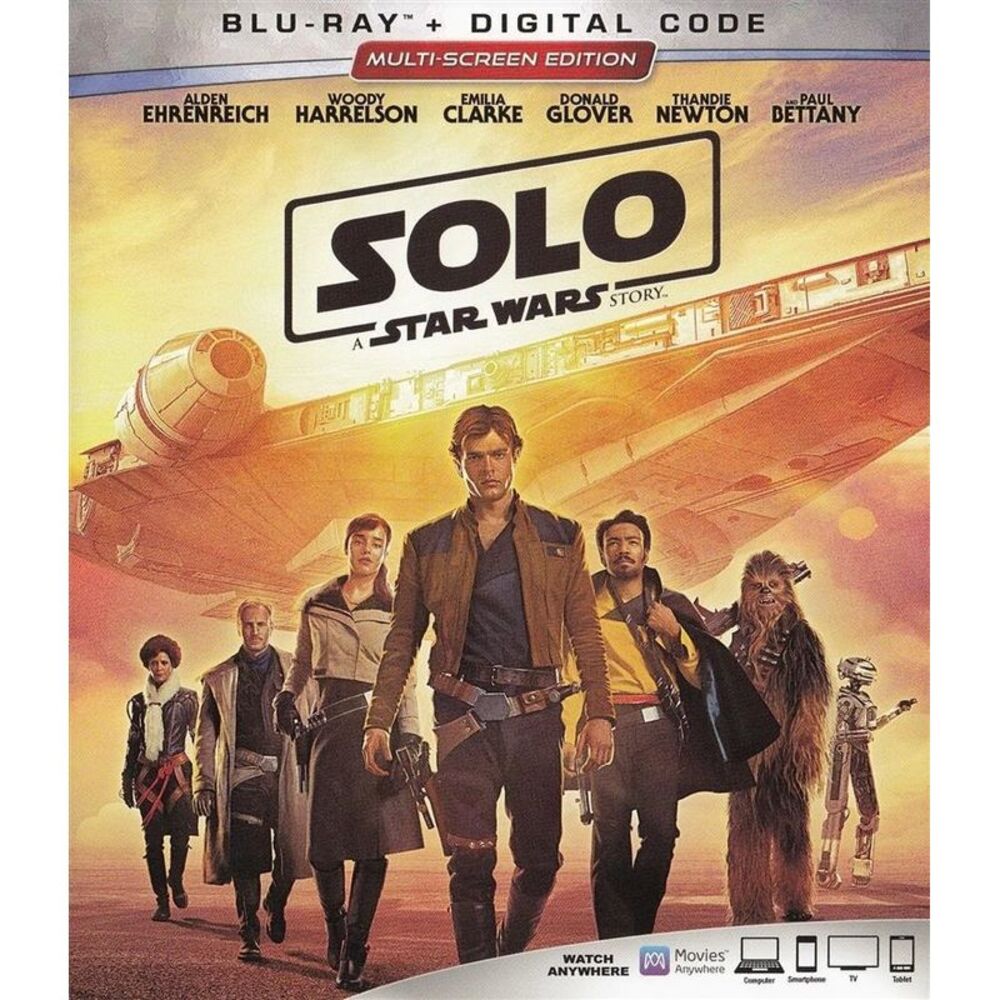 Solo: A Star Wars Story Blu-ray Alden Ehrenreich